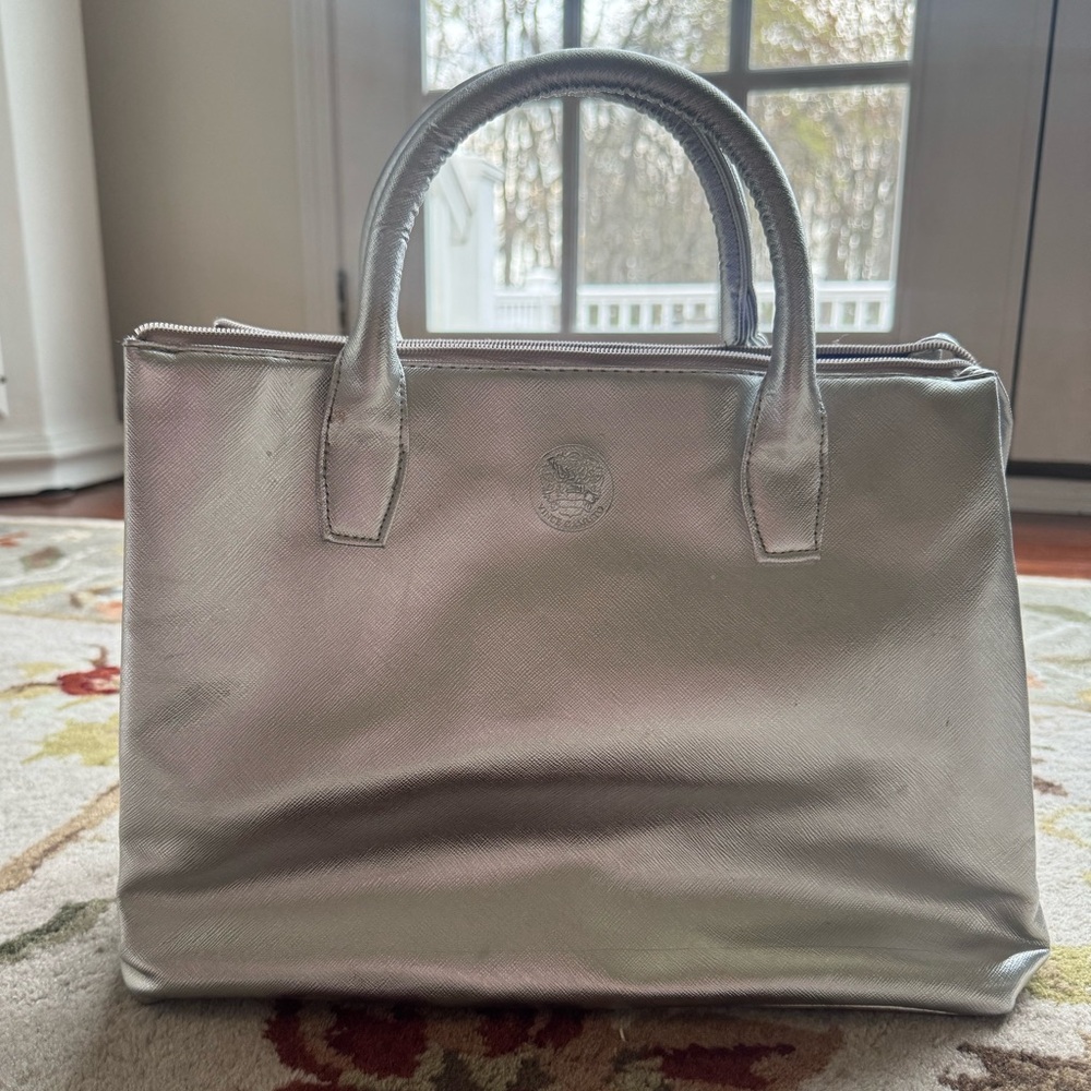 Vince Camuto Silver Purse Bag